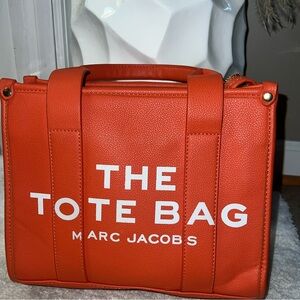 Marc Jacobs Vibrant Orange Tote